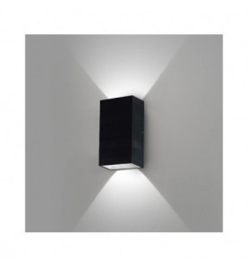 Applique Murale LED 2x5W 690 LM Rectangulaire 4000°K Gris IP54