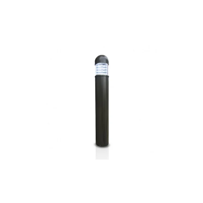 Potelet Transparent Gris 230V 25W 3000°K 100x16.5cm IP65 ROND Potelet Transparent Gris 230V 25W 3000°K 100x16.5cm IP65 ROND