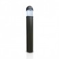 Potelet Transparent Gris 230V 25W 3000°K 100x16.5cm IP65 ROND Potelet Transparent Gris 230V 25W 3000°K 100x16.5cm IP65 ROND