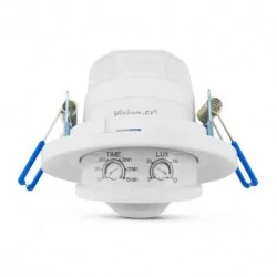 Détecteur de mouvement infrarouge LED encastrable 360°
