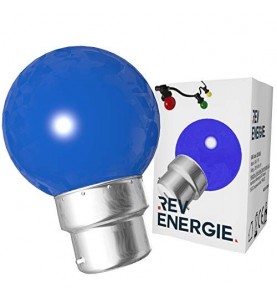 Lot de 6 ampoules LED B22 1W (équivalence 15W)