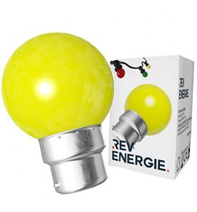 Lot de 6 ampoules LED B22 1W (équivalence 15W)