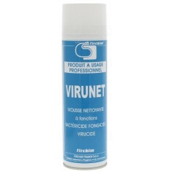 VIRUNET - Mousse active désinfectante pour climatiseur et surfaces diverses
