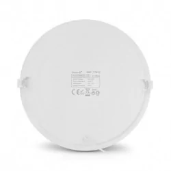 Plafonnier LED Blanc Ø300 24W 3000°K