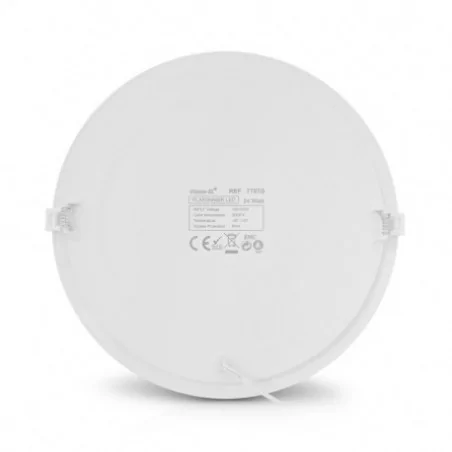 Plafonnier LED Blanc Ø300 24W 3000°K