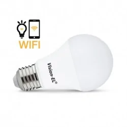 Ampoule LED E27 Connectée WIFI 9W CCT + Dimmable