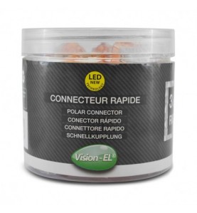 Connecteur rapides 3 fils rigides - boite 100pcs