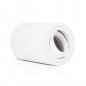 Support de Spot Saillie GU10 (sans ampoule) Cylindre Blanc Support de Spot Saillie GU10 (sans ampoule) Cylindre Blanc