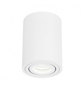 Support de Spot Saillie GU10 (sans ampoule) Cylindre Blanc