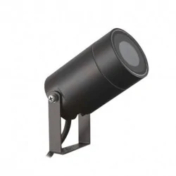 Projecteur Piquet Slim (sans ampoule) 230V GU10 Noir IP65