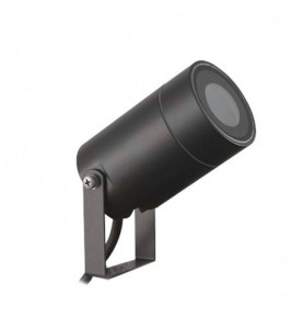 Projecteur Piquet Slim (sans ampoule) 230V GU10 Noir IP65