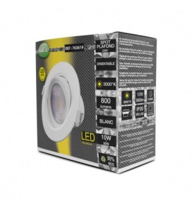 Spot LED SMD Orientable 10W 3000°K