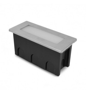 Spot LED Encastrable Sol Balise Rectangle 1.5W 4000°K