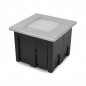 Spot LED Encastrable Sol Balise Carré 1.5W 4000°K