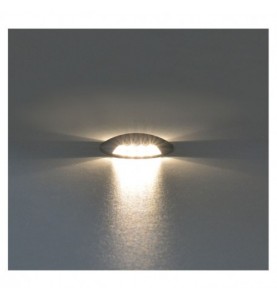 Spot LED Balise Rond 2 diffuseurs 1W 4000°K