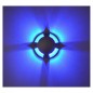 Spot LED Balise Bleu Rond 4 diffuseurs 1W Spot LED Balise Bleu Rond 4 diffuseurs 1W