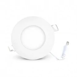 Plafonnier LED Blanc Ø85 3W 3000°K