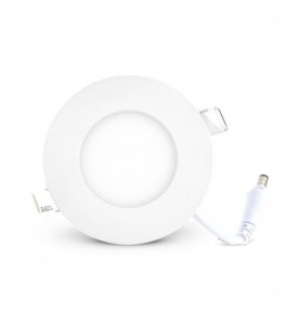Plafonnier LED Blanc Ø85 3W 3000°K