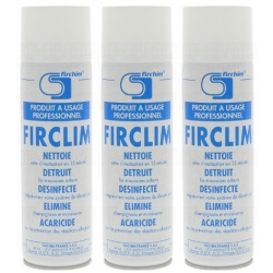 Firclim | lot de 3x spray anti-bactérien, nettoyant, aérosol pour clim