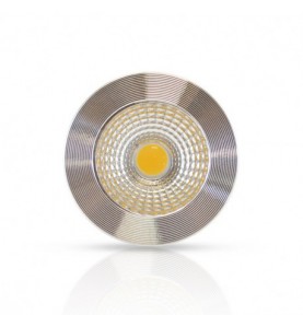 Ampoule LED GU10 Spot 5W 3000°K Aluminium 75°