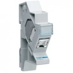  Hager - {reference} - Hager - TN007S - Connecteur RJ45 cat.6 pr Gr2TV