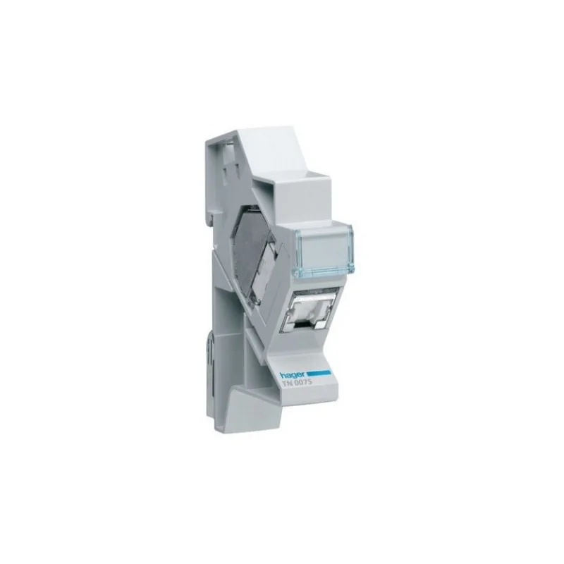 Hager - TN007S - Connecteur RJ45 cat.6 pr Gr2TV