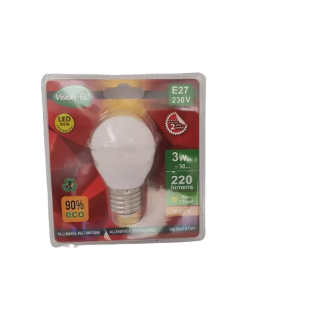 Ampoule LED E27 BULB 3W 3000°K