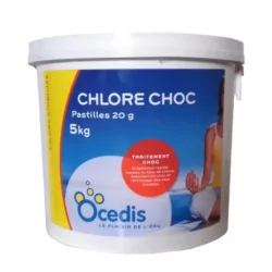 Océdis Chlore CHOC pastilles de 20g - 5Kg