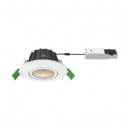 Spot LED CCT BBC 8W dimmable orientable 360° blanc