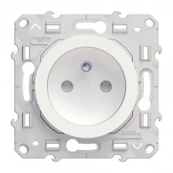 Schneider Electric - S520059 - PRISE ODACE PC 2P+T BLC VIS RAP