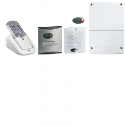 Hager - LCP01F - Kit Interphone 1 logement 1 bouton - Hager