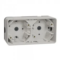 Schneider Electric - MUR39914 - BOITE 2P BLANCC HORIZ SAILLIEE