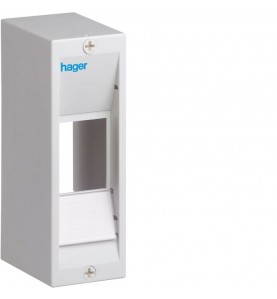 Hager - GD102A - Coffret cache-borne 2 M