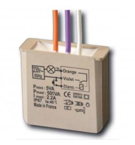 Yokis - MTR500E -Télérupteur Encastre 500W