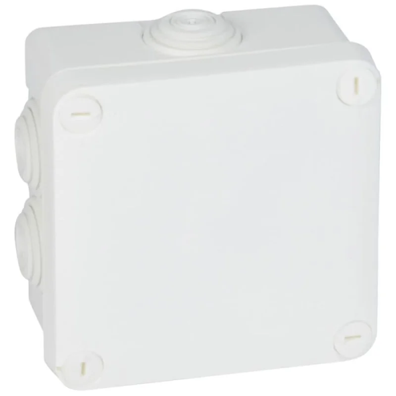 Legrand - 092023 - Boite de derivation carree Plexo dimensions 105x105x55mm - blanc RAL9010