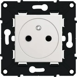 Arnould |Prise 2P+T bornes auto Espace Evolution Blanc