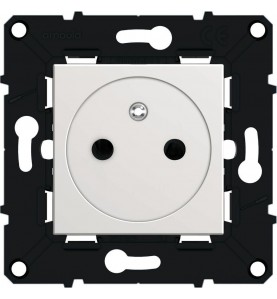 Arnould - 64034 - Prise 2P+T bornes auto Espace Evolution Blanc