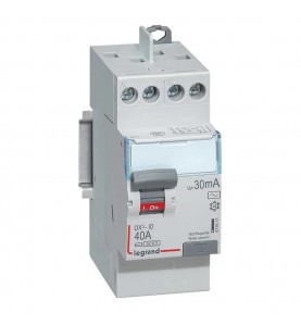 Legrand 411611- Interrupteur différentiel vis/vis 40A 230VAC 2 modules