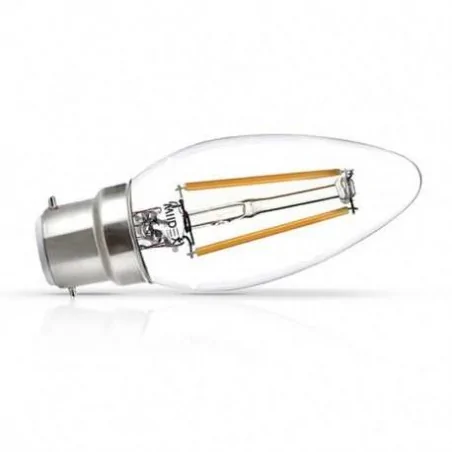 AMPOULE LED B22 FILAMENT FLAMME 4W 3000K