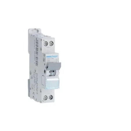Hager - NGT710 - Disjoncteur modulaire 1P+N 6-10kA D-10A 1m