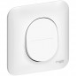 Schneider Electric - S260204 - Ovalis - Interrupteur va et vient - 10 AX avec plaque Blanc Schneider Electric - S260204 - Ovalis - Interrupteur va et vient - 10 AX avec plaque Blanc