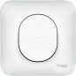 Schneider Electric - S260204 - Ovalis - Interrupteur va et vient - 10 AX avec plaque Blanc Schneider Electric - S260204 - Ovalis - Interrupteur va et vient - 10 AX avec plaque Blanc