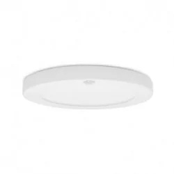 PLAFONNIER LED BLANC Ø230 18W CCT + DÉTECTEUR IR
