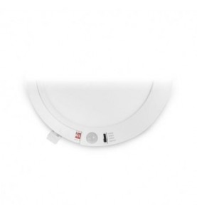 PLAFONNIER LED BLANC Ø230 18W CCT + DÉTECTEUR IR
