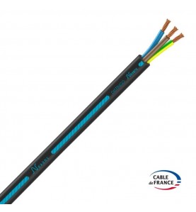 Nexans - 01272955 - Cable rigide R2V Distingo cuivre 3G6 couronne 25m