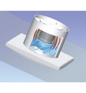 Unelvent - 402884 - Aérateur, clapet anti-retour SILENT 100 CZ