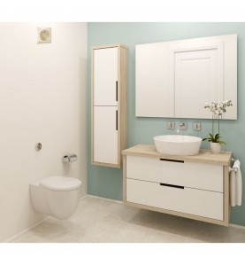 Unelvent - 402884 - Aérateur, clapet anti-retour SILENT 100 CZ