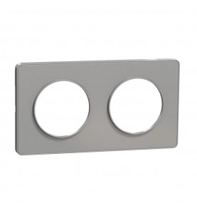 Schneider Electric - S530804 - ODACE TOUCH PLAQ ALU 2P71