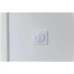 Legrand - 600801 - Plaque carree dooxie 1 poste finition Blanc