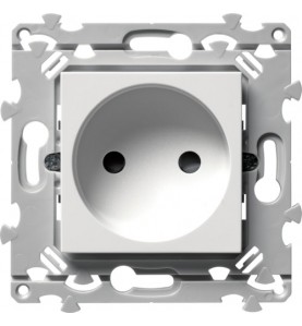 Hager - Essensya prise de courant 2P 16A 250V a vis a griffes